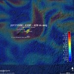 Jack's position and surface currents